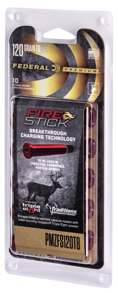 Federal Premium FireStick 50 Cal 120gr Muzzleloader Propellant 10-Pack - For Traditions NitroFire — view 2