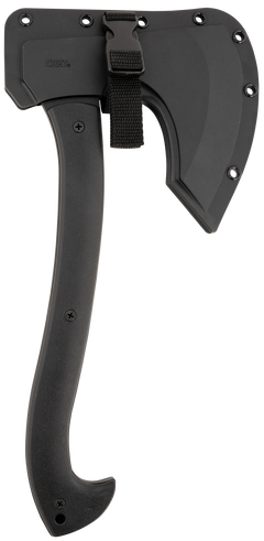 Columbia River CRKT 2917 Skeggox 4.83" Bearded Axe SK-5 Steel Black GRN Handle — view 2