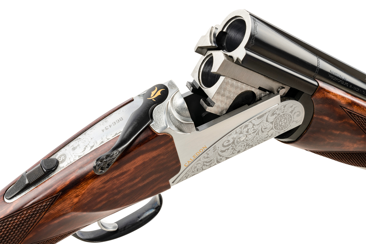 Fausti Caledon 16 Gauge 2.75" 2-Rd 28" Break-Open Shotgun — view 2