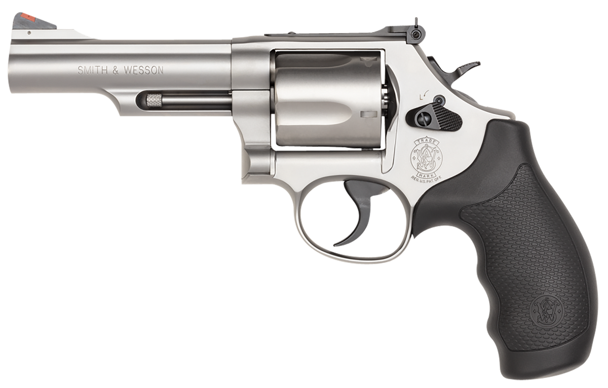 Smith & Wesson Model 69 44 Rem Mag 4.25" 5-Rd DA/SA L-Frame Stainless Revolver - CA Compliant — view 2