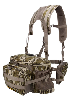 Muddy Pro Lumbar 500 Pack Mossy Oak Bottomland Polyester Hunting Backpack — view 2