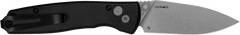 Kershaw Kindred 2053 3" Folding Spear Point Plain Stonewashed D2 - Black Anodized Aluminum — view 2