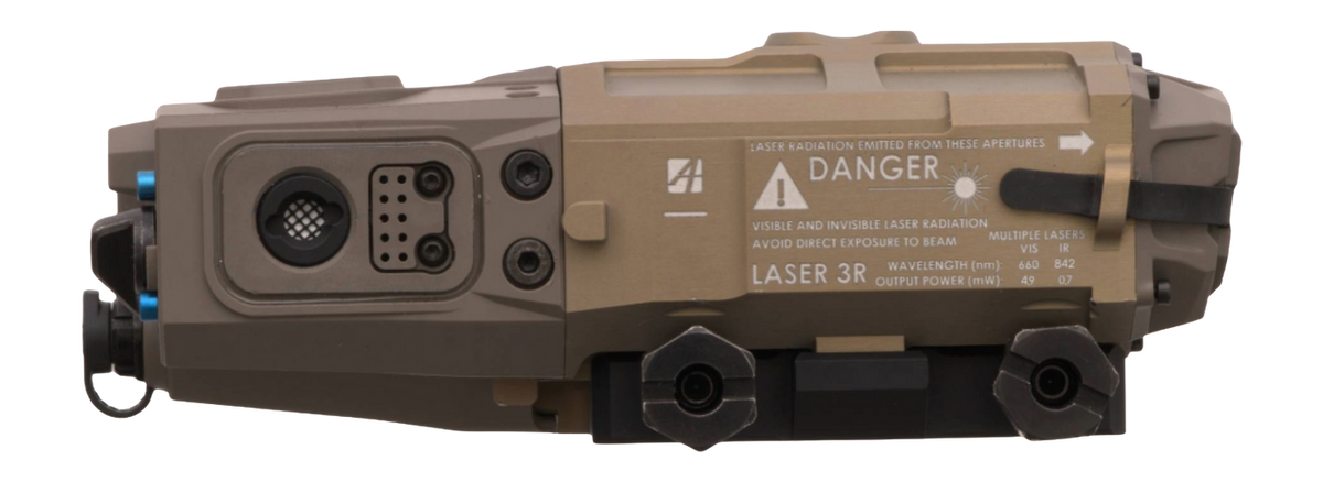 Maztech X4-LRF-2K 2,180 yd 905nm Laser Rangefinder - FDE Red Laser — view 2