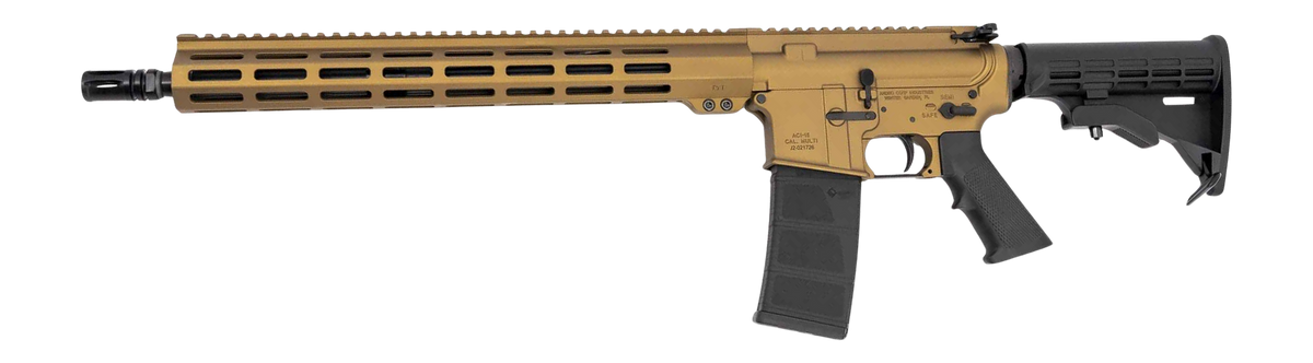 Andro Corp Industries ACI-15 Bravo 5.56 NATO 16" 30+1 Semi-Auto Rifle - Burnt Bronze — view 2