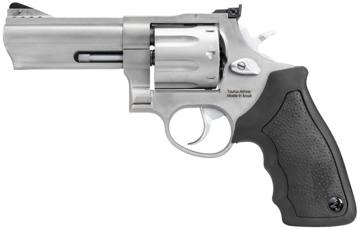 Taurus 608 357 Mag/38 Special +P 4" 8-Shot DA/SA Matte Stainless Large Frame Ported Revolver — view 2
