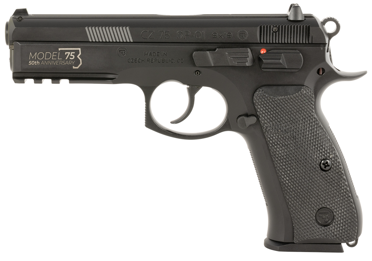 CZ 75 SP-01 9mm Luger 4.6" 10+1 Pistol - 50th Anniversary — view 2