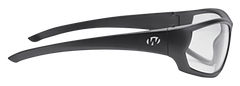 Walkers Game Ear IKON Carbine Clear Lens Ballistic Eyewear Matte Black Frame — view 2