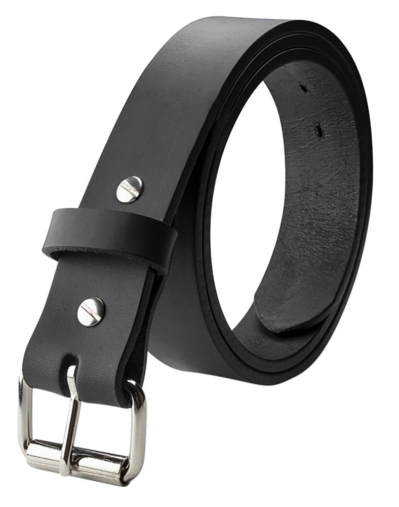 1791 Gunleather BLT-01 Gun Belt Stealth Black Leather 48/52 1.50" Buckle Closure — view 2