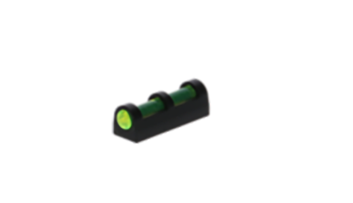 TruGlo Long Bead Universal Metal Shotgun Sight 6-48 Vent Rib Green Fiber Optic — view 2