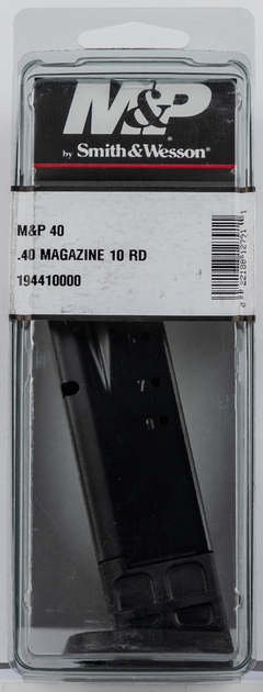 Smith & Wesson M&P 10rd 40 S&W / 357 SIG Blued Steel Magazine — view 2