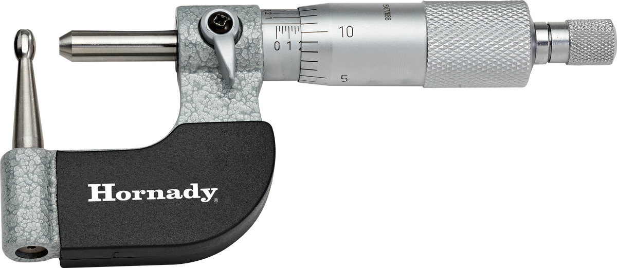 Hornady Vernier Ball Micrometer 0-1" Range Stainless Steel — view 2