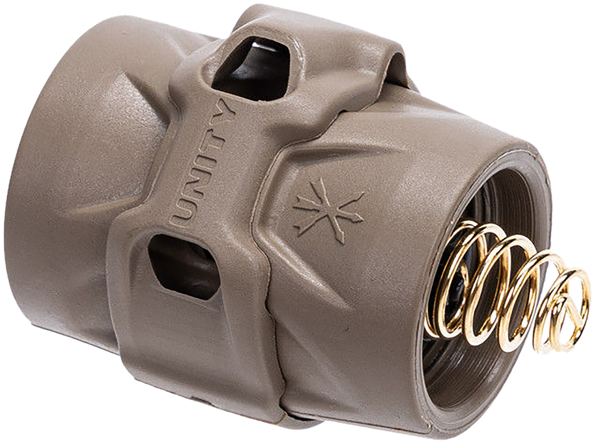 Unity Tactical GASCAP LINK USB-C Tailcap for SureFire Scout Light - Flat Dark Earth — view 2