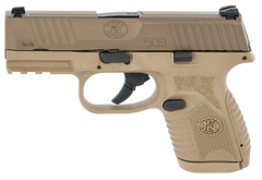 FN 509 Compact 9mm Luger 3.7" 10+1 DAO Pistol - Flat Dark Earth - No Manual Safety — view 2