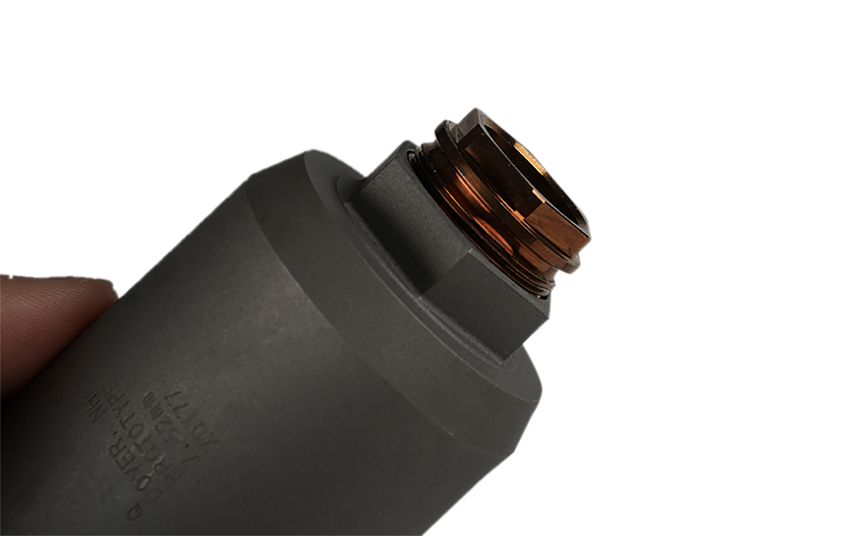Q LLC Cherry Bomb Rear End Muzzle Brake 9mm 1/2x28 — view 2