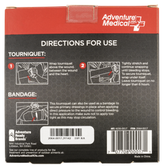 Adventure Medical Kits Trauma Tourniquet 4" x 57" Black Rubber — view 2