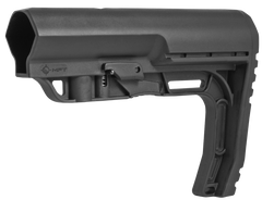 Mission First Tactical BMSMIL Battlelink Minimalist Stock Collapsible Black Polyamide for AR-15/M16/M4 - Mil-Spec Tube (Not Included) — view 2