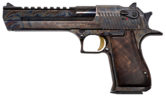 Magnum Research Desert Eagle Mark XIX 50 AE 6" 7+1 Semi-Auto Pistol - Color Case Hardened Walnut Grip — view 2