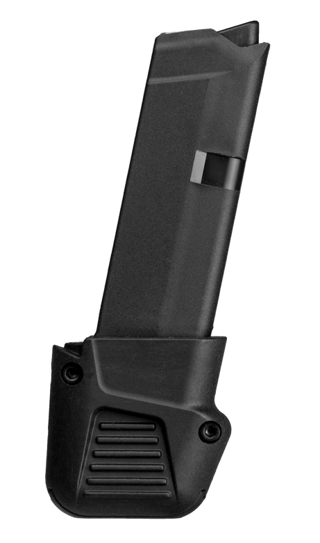 FAB Defense FX4210B Mag Extension 380 ACP +4rd for Glock 42 Black Polymer — view 2