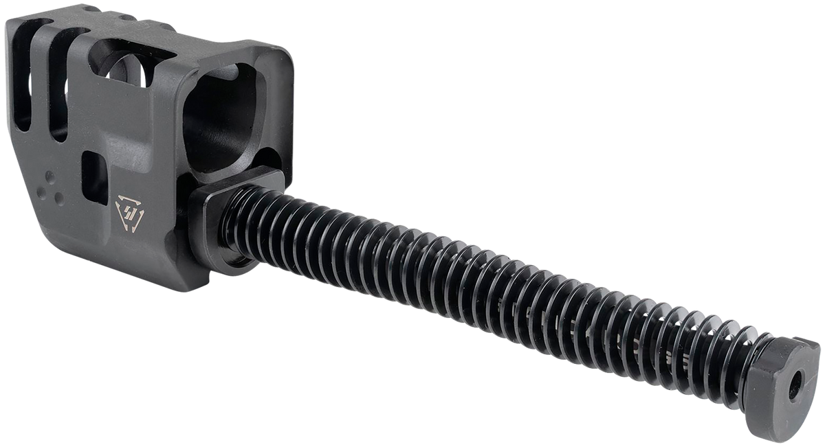 Strike Industries Mass Driver Compact Compensator 9mm Black - Glock 19 Gen 5 — view 2