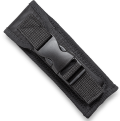 CobraTec Knives FS-3 Medium 3" OTF Drop Point Plain D2 Steel Blade Black Aluminum Handle — view 2