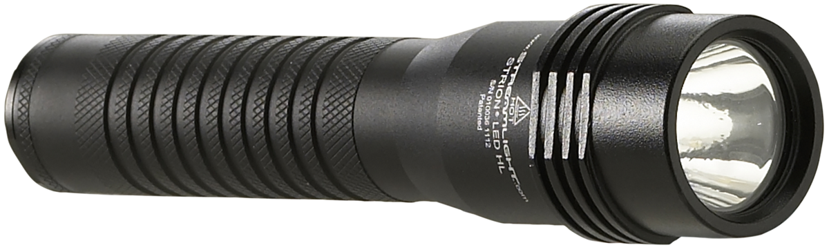 Streamlight Strion LED HL 615 Lumen Rechargeable Flashlight w/ PiggyBack Charger - Black Anodized Aluminum — view 2