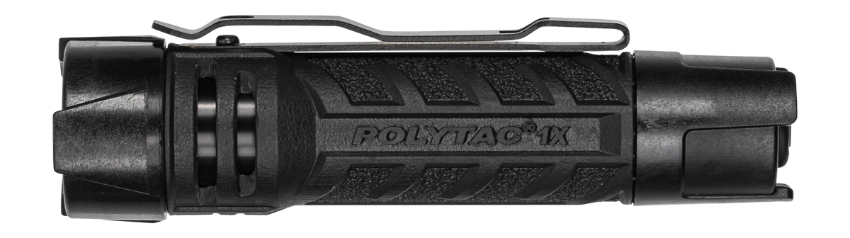 Streamlight PolyTac 1X Flashlight 350/500 Lumens White LED - 4.71" Black Polymer — view 2