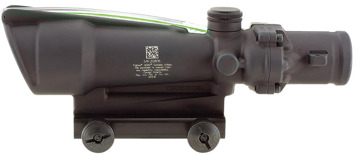Trijicon 100416 ACOG 3.5x35mm Dual Illuminated Green Crosshair 300 BLK BDC Riflescope - Matte Black — view 2