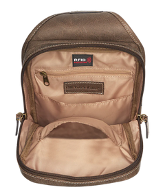 Kingport Industries GTM-CZY/110 Mini Sling Distressed Buffalo Brown CCW Bag — view 2