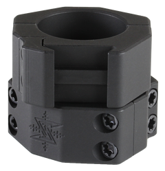 Seekins Precision Scope Rings 30mm .92" Medium 4-Cap Screw Matte Black Picatinny Pair — view 2