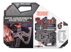 Real Avid Armorer's Master Kit AR-15 Gray/Red Hard Carry Case — view 2