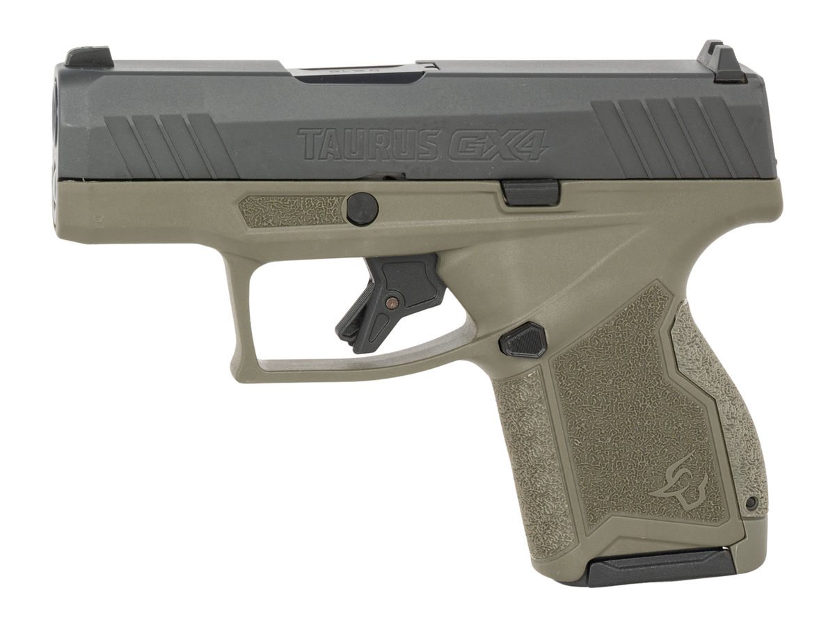 Taurus GX4 9mm Luger 3.06" 11+1 Semi-Auto Pistol - OD Green — view 2