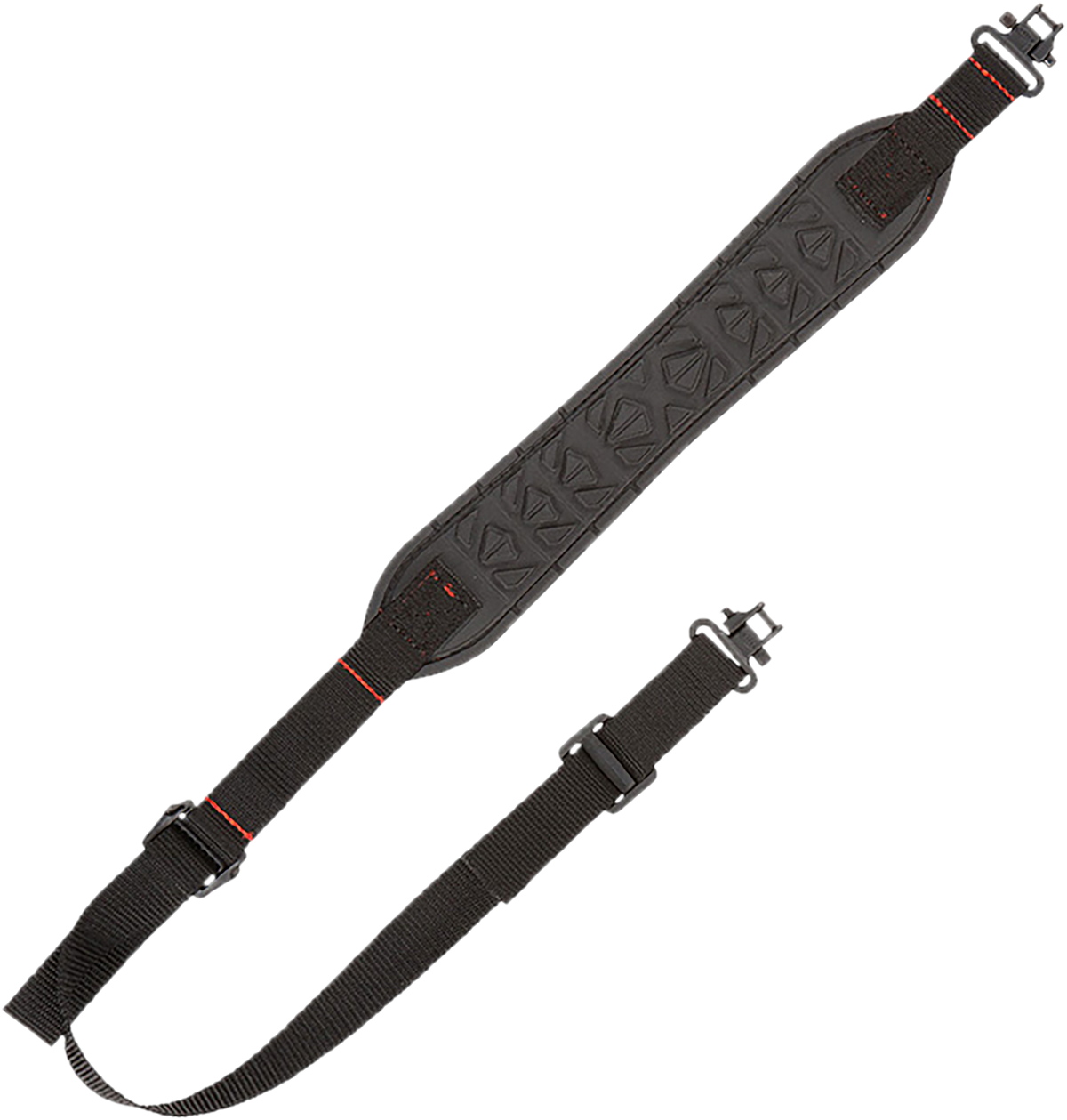 Allen 8375 Vapor Black/Red Nylon/BakTrak Adjustable Rifle Sling 1.75" — view 2