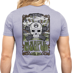 Magpul Industries Groovy Women's Short Sleeve T-Shirt XL Orchid Heather — view 2