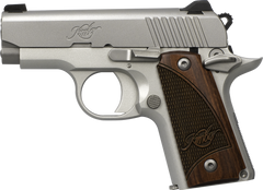 Kimber Micro Stainless Rosewood NS .380 ACP 2.75" 7+1 Semi-Auto Pistol — view 2