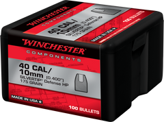 Winchester Ammo Silvertip 40 S&W 175gr Hollow Point Reloading Bullets - 100/Box — view 2