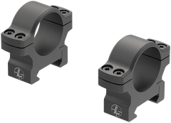Leupold BackCountry Cross-Slot 1\" Low Matte Black Scope Rings - Pair — view 2