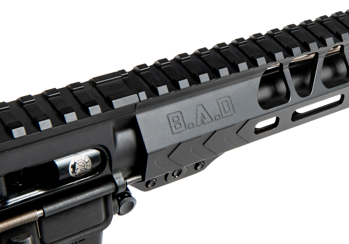 Battle Arms Development Workhorse 15" M-LOK Free-Float Handguard - Black — view 2