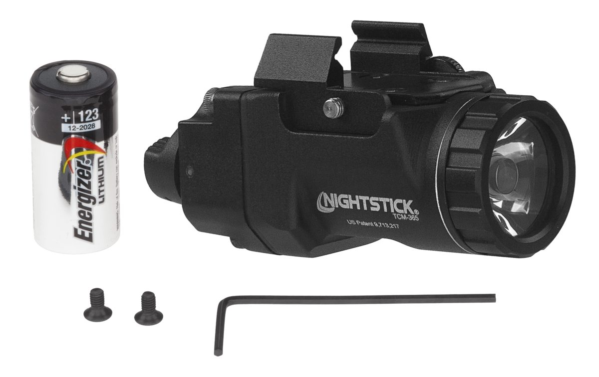 Bayco Nightstick TCM-365 Subcompact Weapon-Mounted Light 650 Lumens White LED Black Anodized - Sig Sauer P365 — view 2