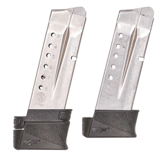 Xtech Tacitcal MTX 9mm Luger/40 S&W Magazine Extension for S&W M&P Shield - Black — view 2