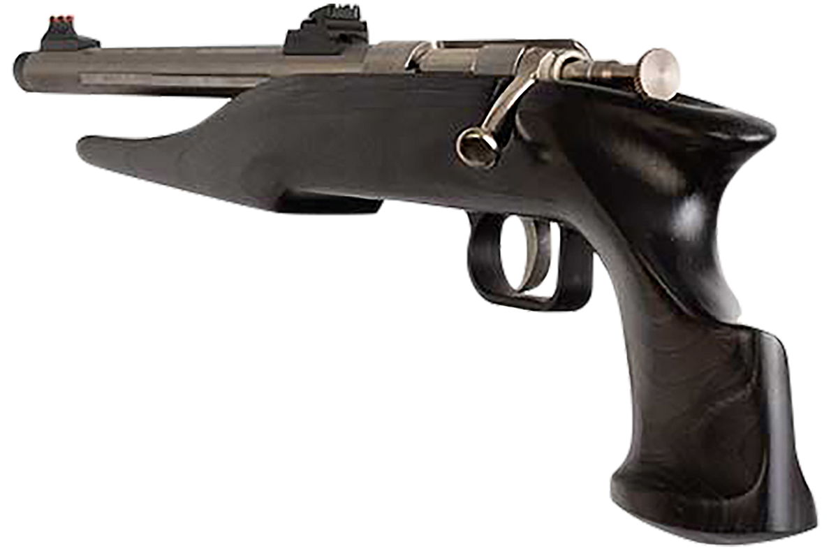Chipmunk 40103 Hunter Youth Frame 22 LR 9" Single-Shot Bolt Action Pistol - Threaded Stainless Barrel, Black Laminate Frame — view 2