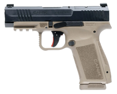Canik Mete MC9LS 9mm Luger 3.64" 17+1 Semi-Auto Pistol - FDE/Black — view 2