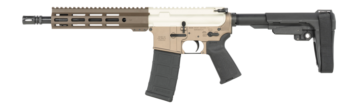 Shark Coast Tactical Siesta 5.56 NATO 10.5" 30+1 Semi-Auto AR Pistol — view 2