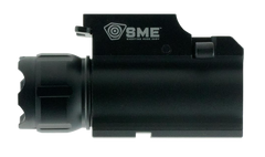 SME SMEWL Rail Mounted Pistol Weapon Light 250 Lumens White Cree LED - Black — view 2