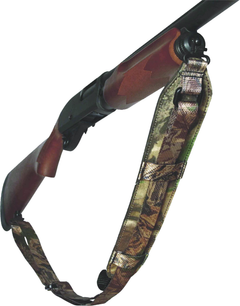 Outdoor Connection Super Sling 1" Padded Mossy Oak Shadow Grass Nylon Talon QD Swivel - Adjustable Rifle/Shotgun — view 2