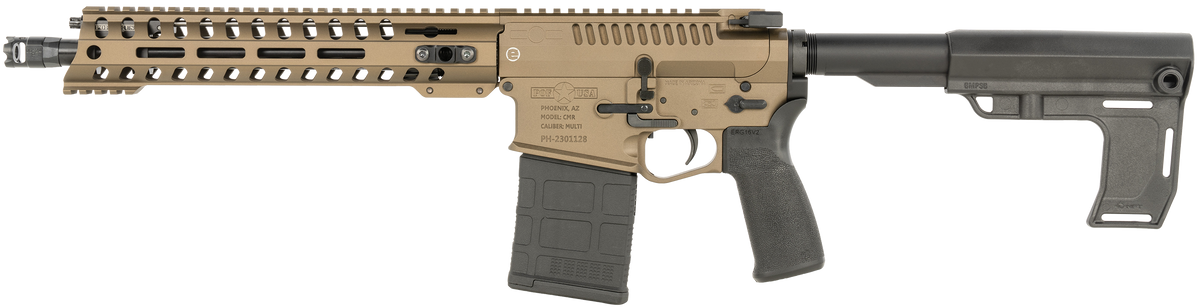 Patriot Ordnance Factory Revolution DI 308 Win 12.50" 20+1 Semi-Auto Pistol - Bronze Cerakote — view 2