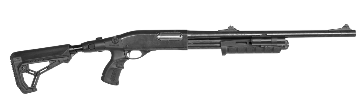 FAB Defense Vanguard M-LOK Handguard Remington 870 Polymer Black — view 2