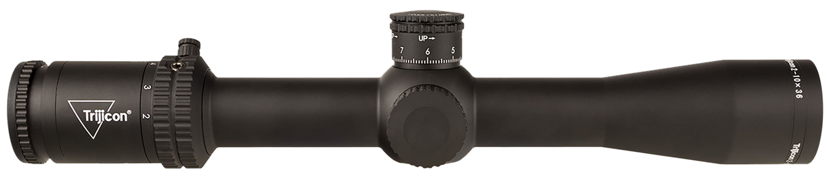 Trijicon Credo 2-10x36mm FFP 30mm Tube LED Illuminated Red MRAD Precision Tree Riflescope - Matte Black — view 2
