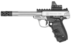 Smith & Wesson 12079 Performance Center SW22 Victory Target 22 LR 6" 10+1 SAO Pistol w/Red Dot — view 2