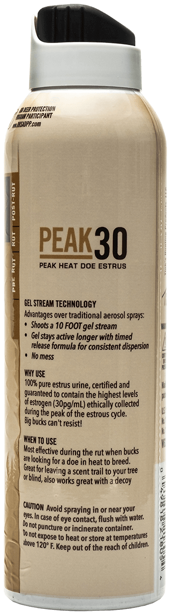 Tinks Hot Shot Peak30 Doe In Estrus Deer Scent 5 oz Gel Stream — view 2