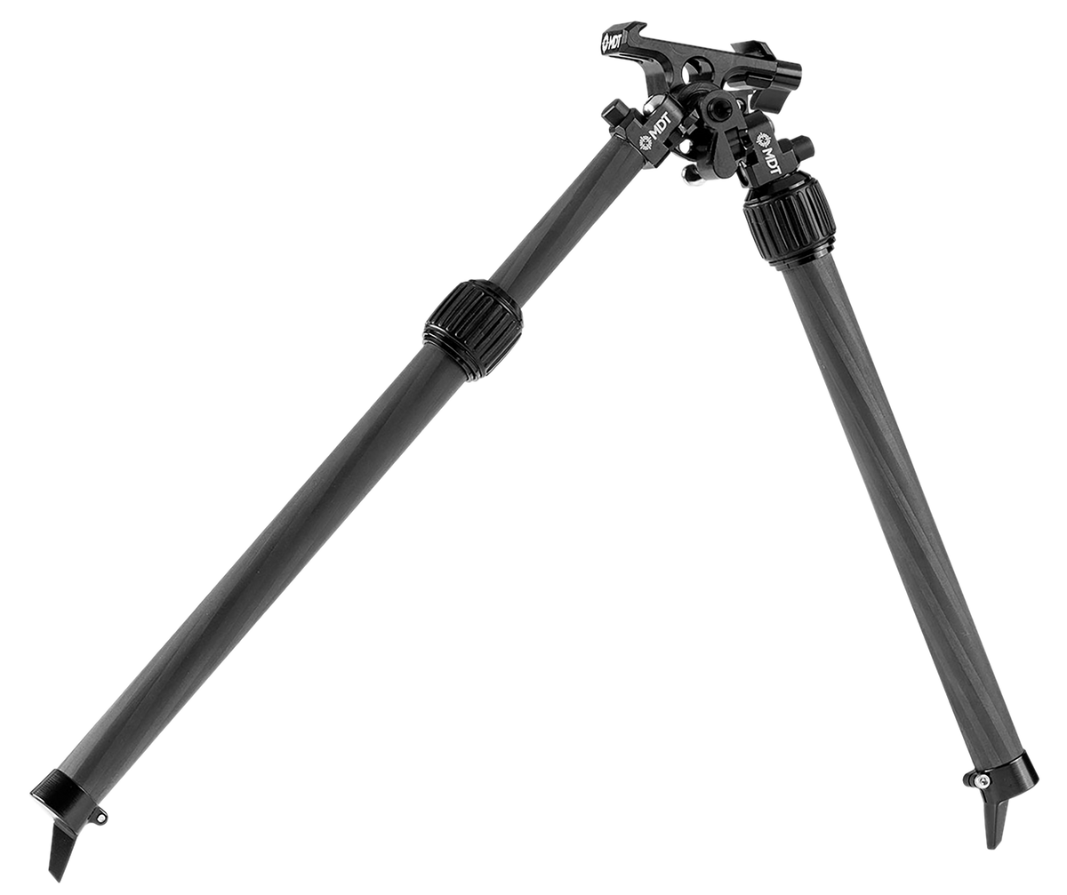 MDT Sporting Goods Mountain Bipod 2.70-15.80" Carbon Fiber/Aluminum Black - Picatinny — view 2